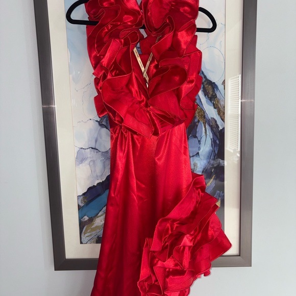 Bronx and Banco Scarlet Ruffle Dress - Picture 9 of 14